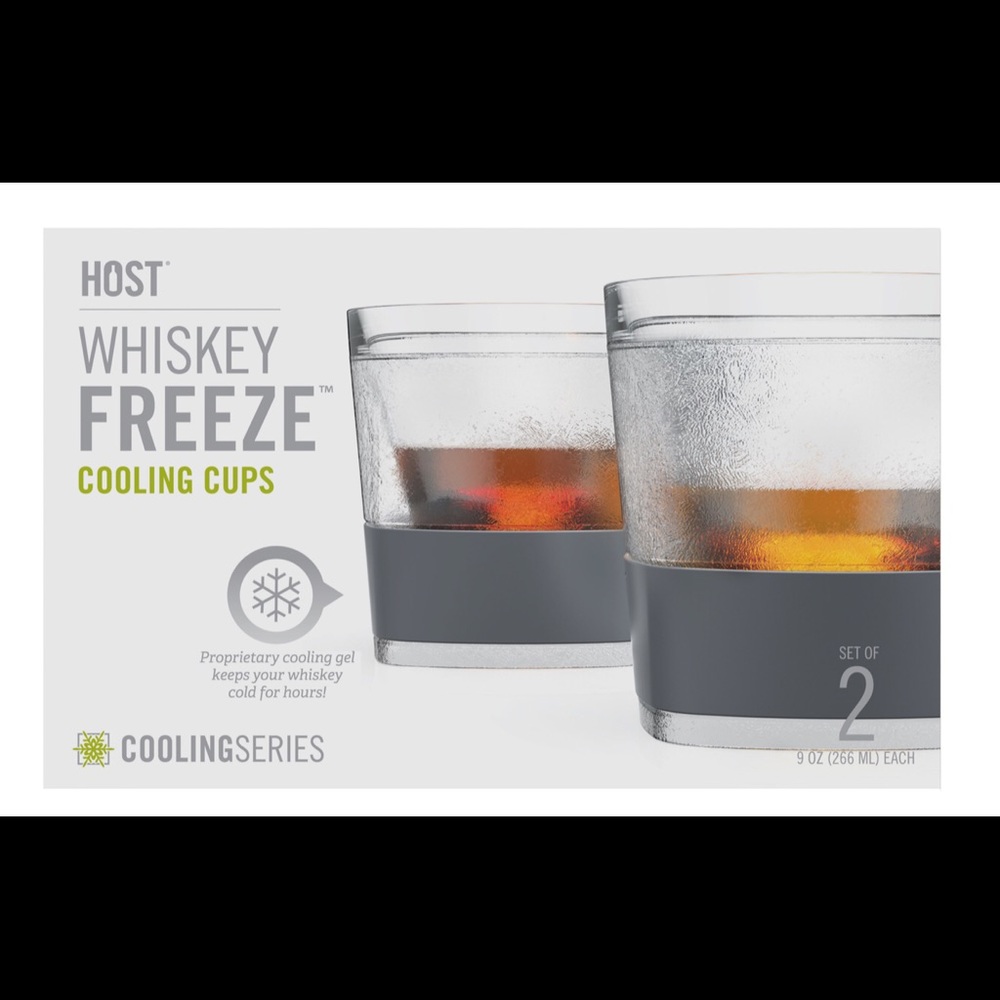 HOST WHISKEY FREEZE COOLING CUPS